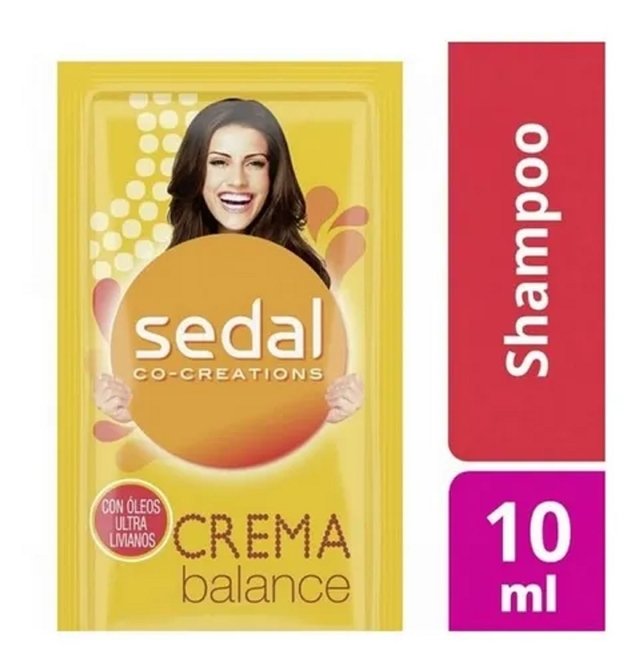 SEDAL 10 ML SHAMPOO 10ml CREMA/BALANCE (blis x 24 uni)